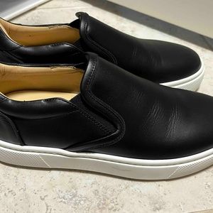 Christian Louboutin Black slip on sneaker